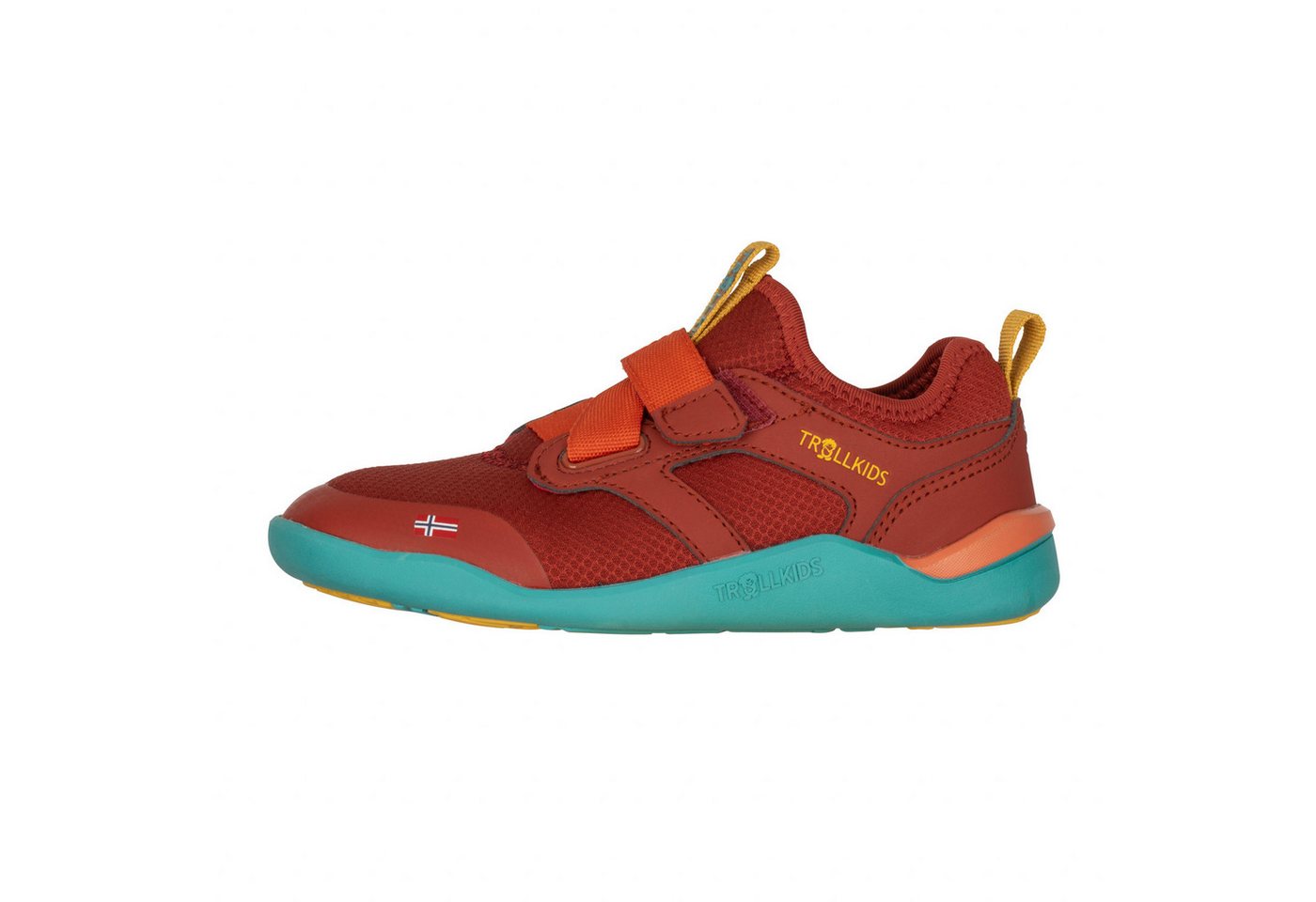 Trollkids Kids Bergen Barefoot Hiker Barfußschuh (rot/blau)