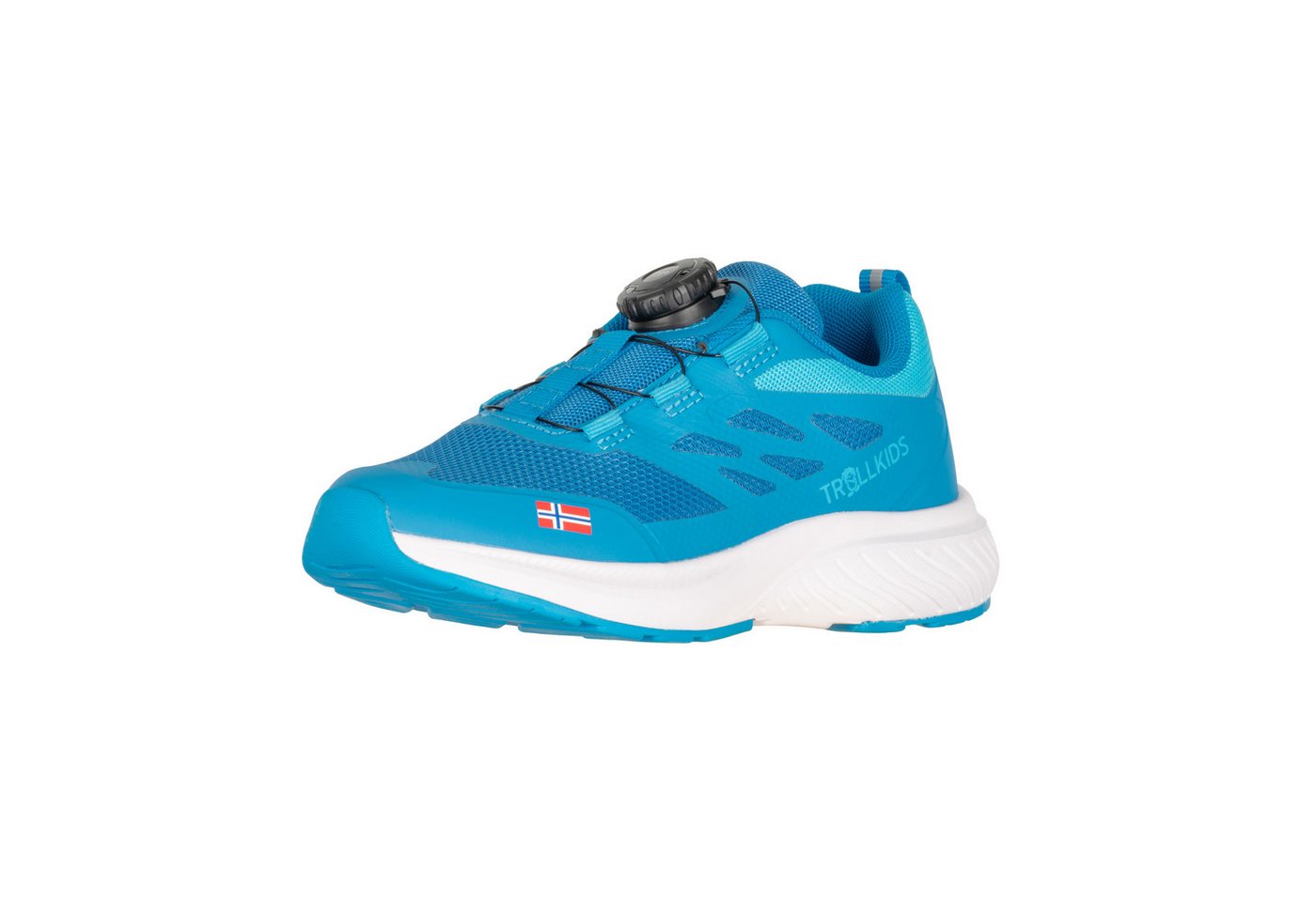 Trollkids KIDS BRYGGEN SNEAKER Sneaker mit Fitgo Schnellverschlußsystem (blau)