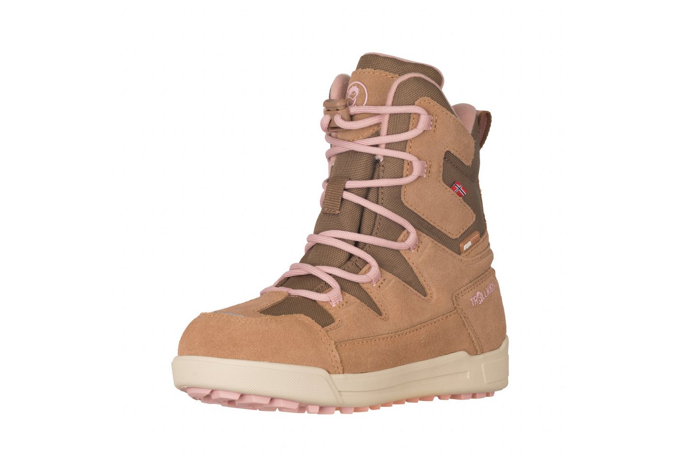 Trollkids KIDS FINNMARK WINTER BOOTS Winterstiefel Snowboots, Winterstiefel, Winterschuhe, für Kinder, wasserdicht (braun)