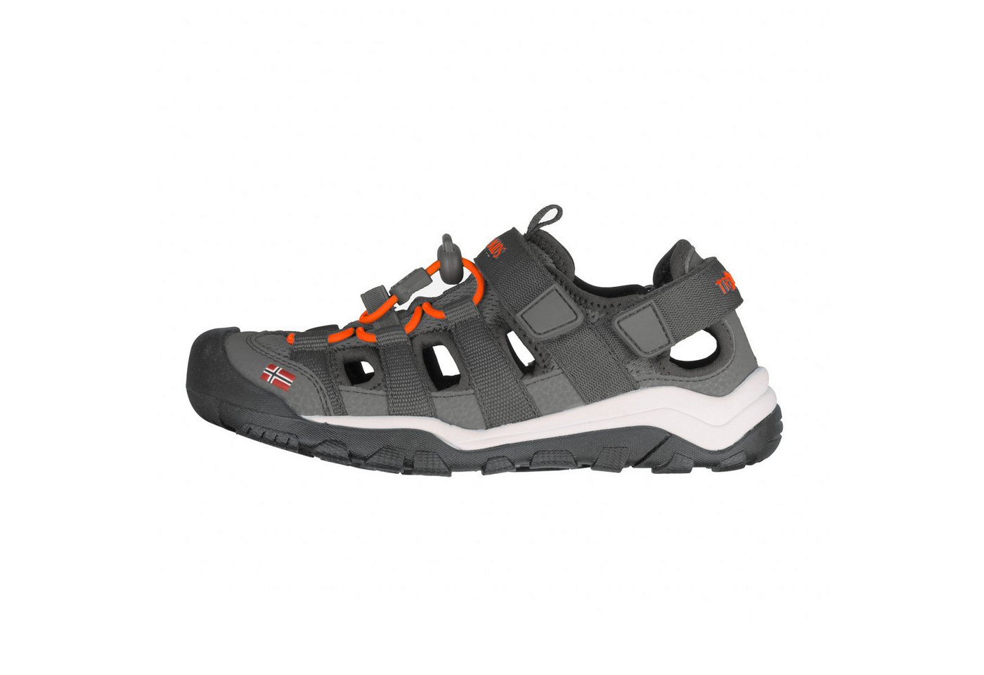 Trollkids KIDS KRISTIANSAND SANDAL XT Outdoorsandale (grau/orange)