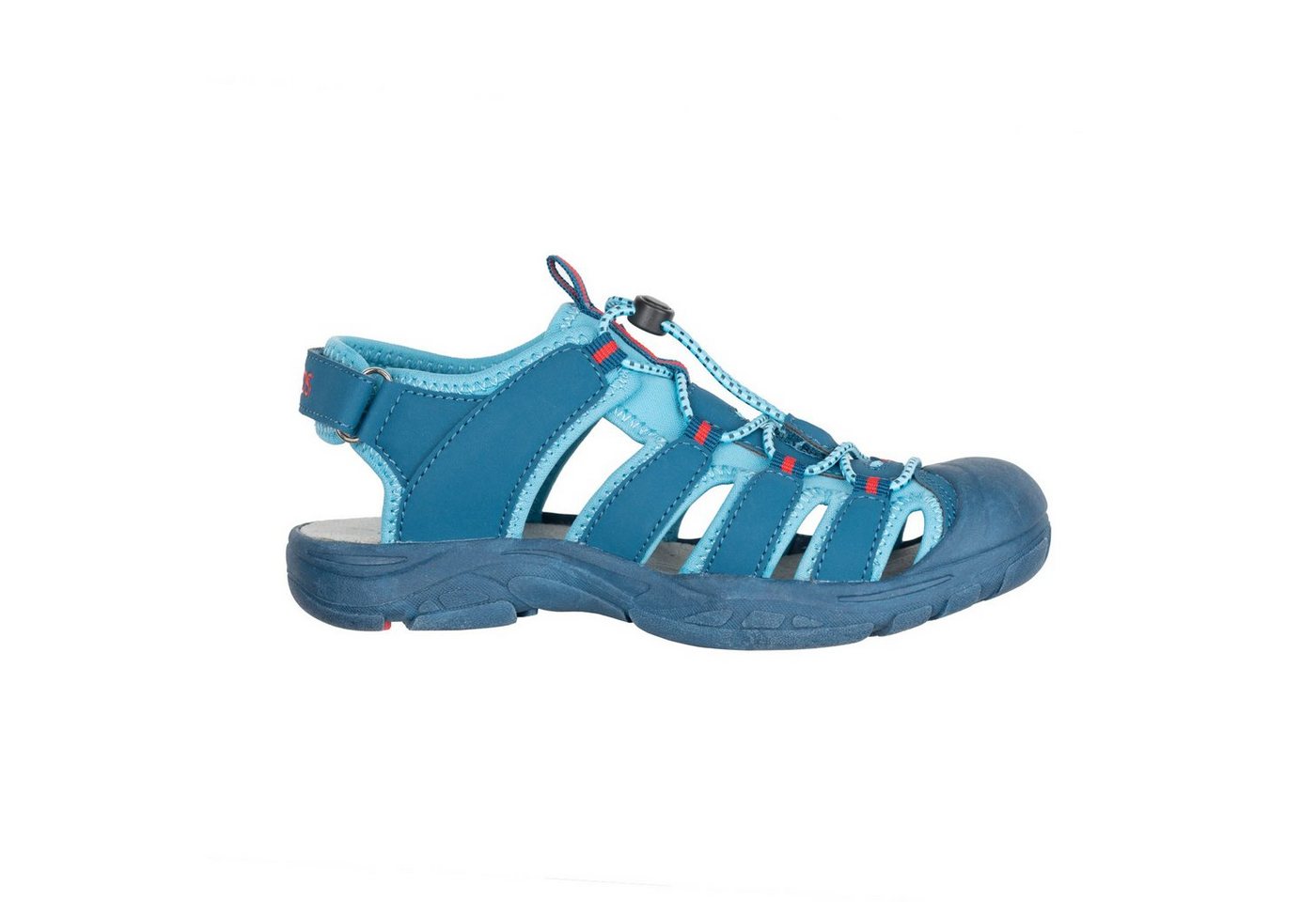 Trollkids KIDS KVALVIKA SANDAL Outdoorsandale (blau/rot)
