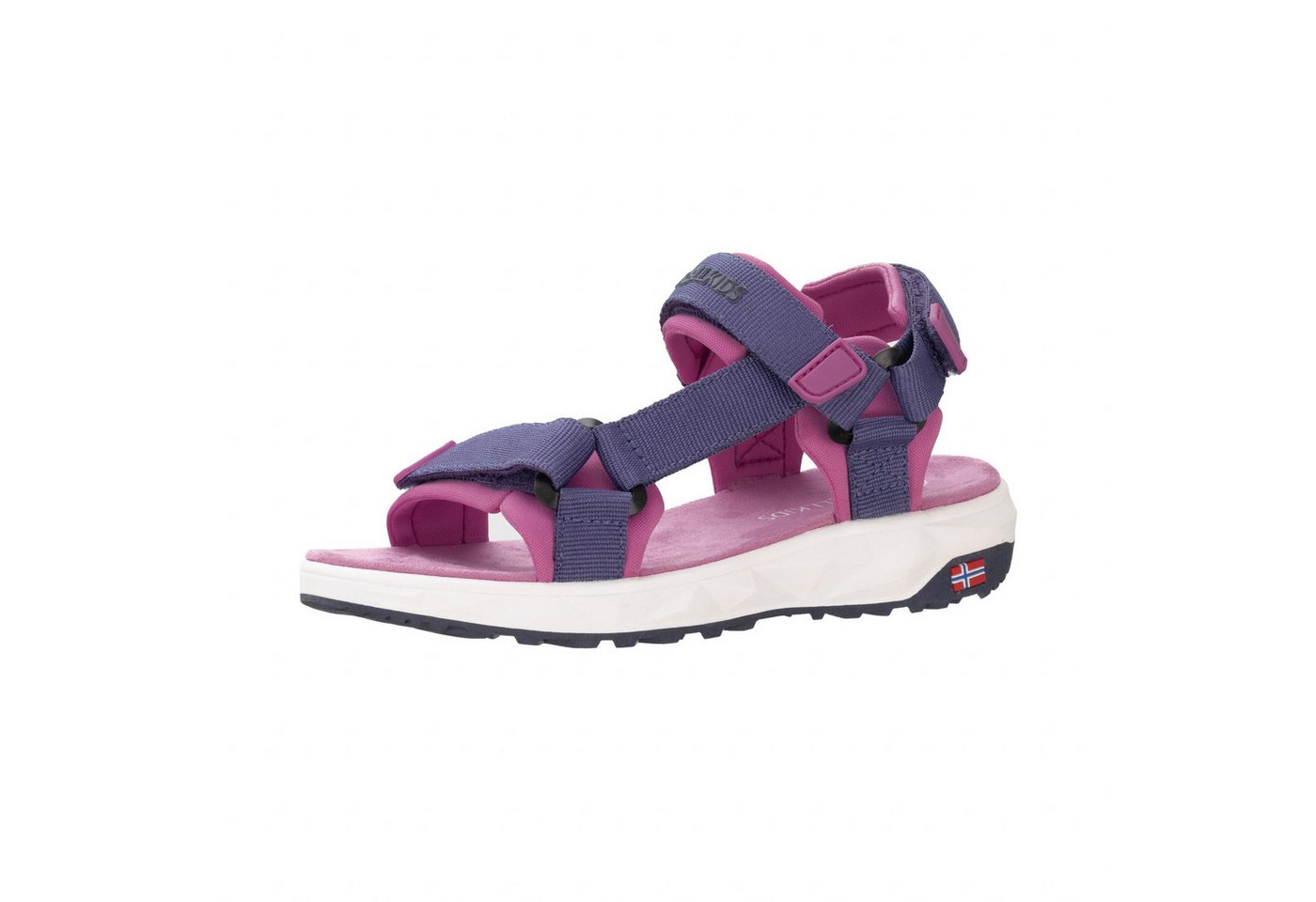 Trollkids KIDS LYSEFJORD SANDAL Sandale (blau/rosa)