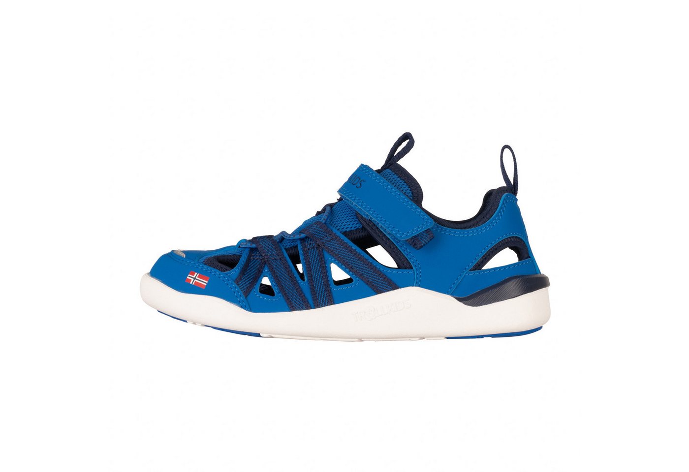 Trollkids Kids Saltfjord Barefoot Sandal Barfußschuh (blau)