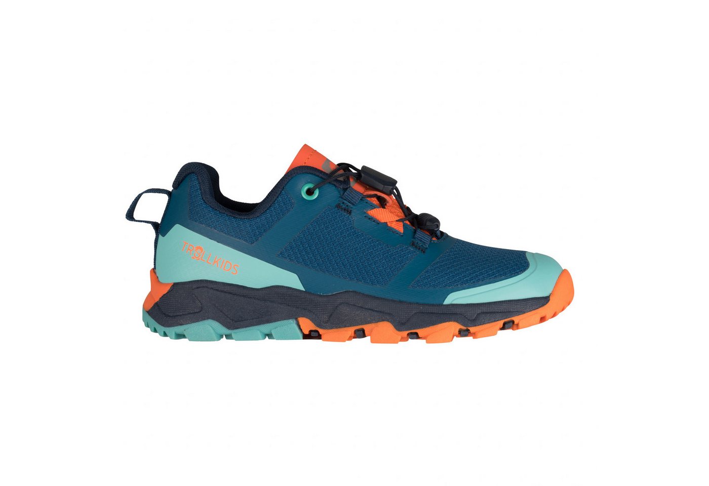 Trollkids KIDS SANDEFJORD HIKER XT Outdoorschuh wasserdicht (blau/orange)