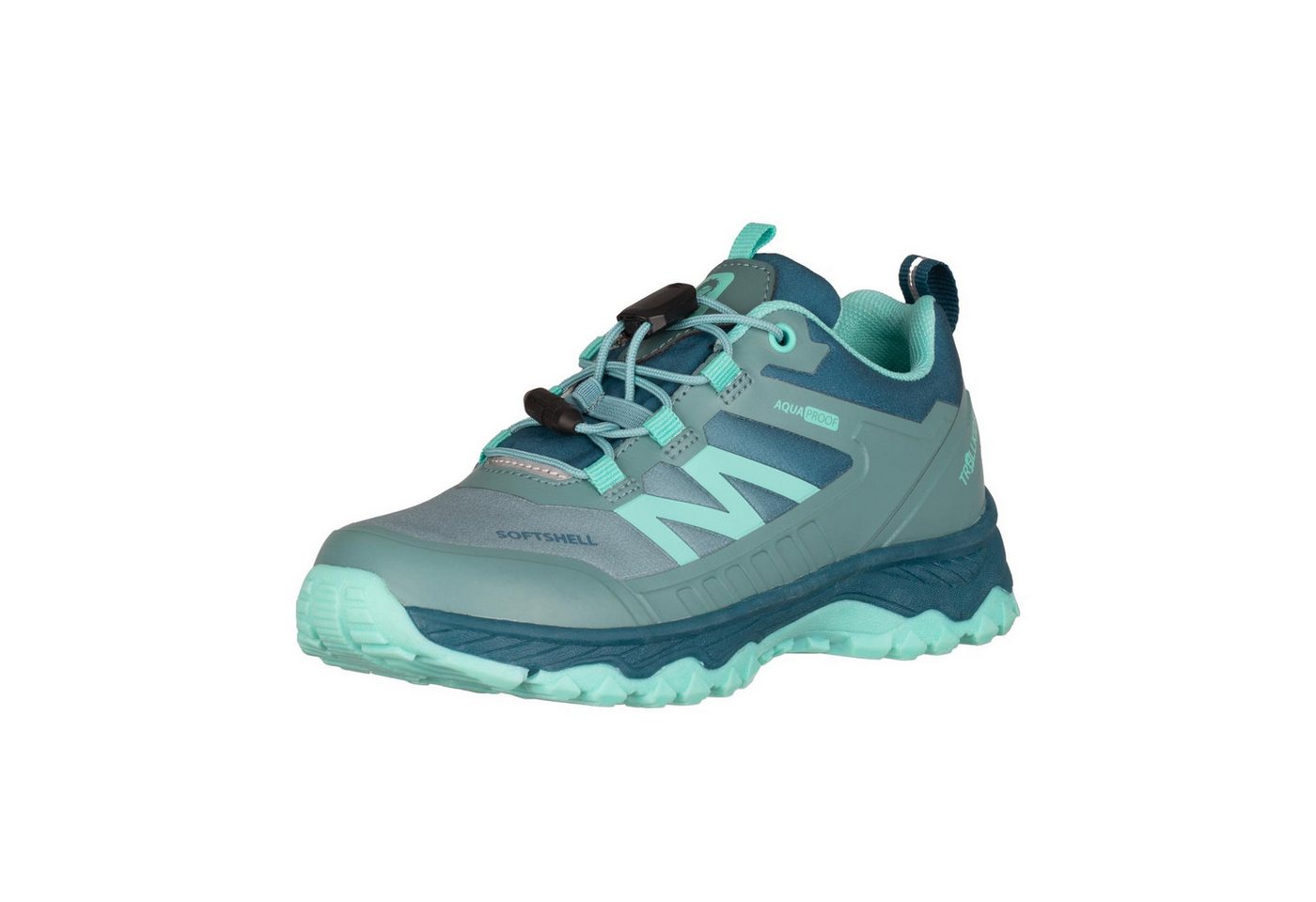 Trollkids KIDS SIRDAL HIKER LOW Outdoorschuh wasserdicht (grün)