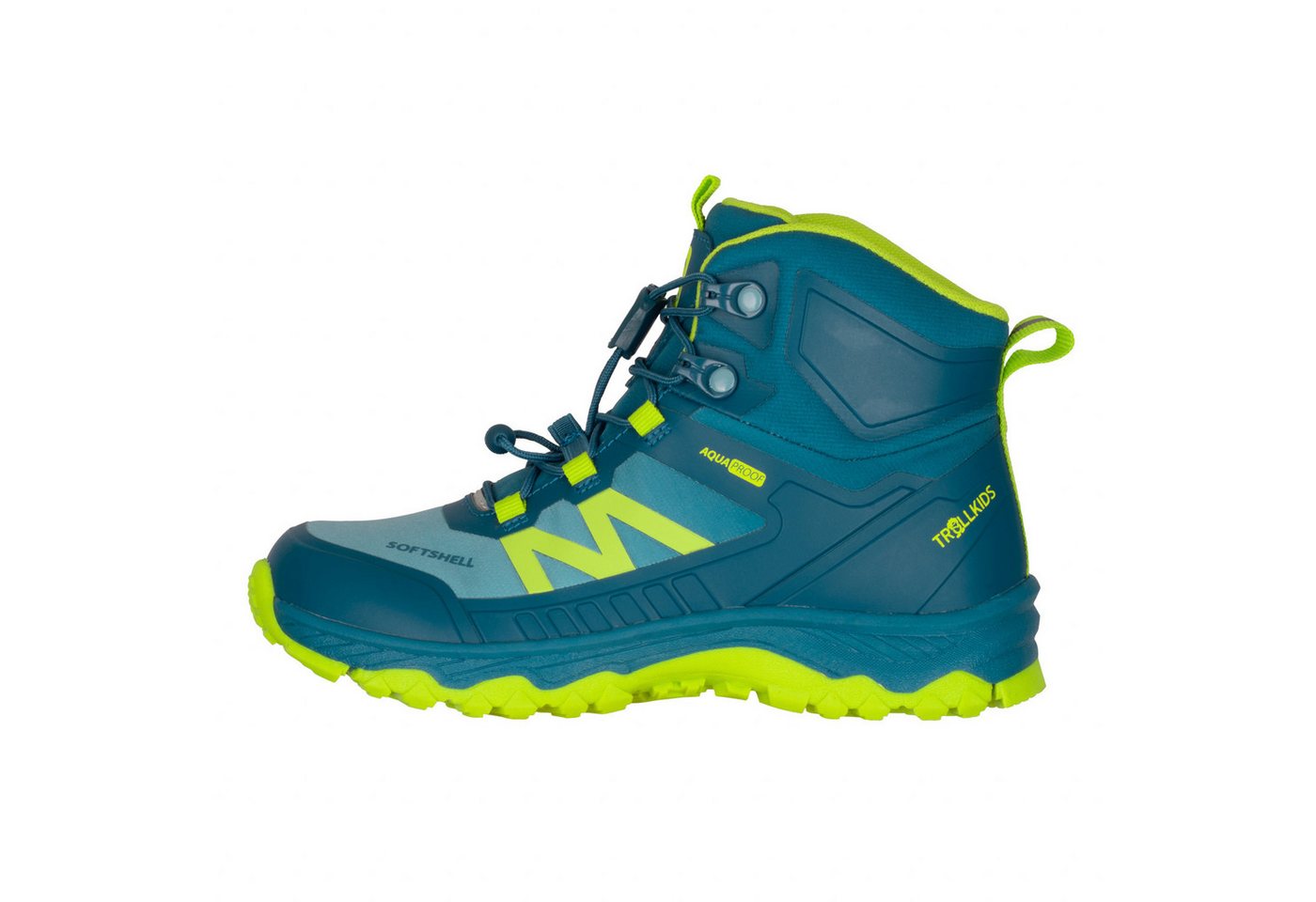 Trollkids Kids Sirdal Hiker Mid Wanderschuh (petrol)