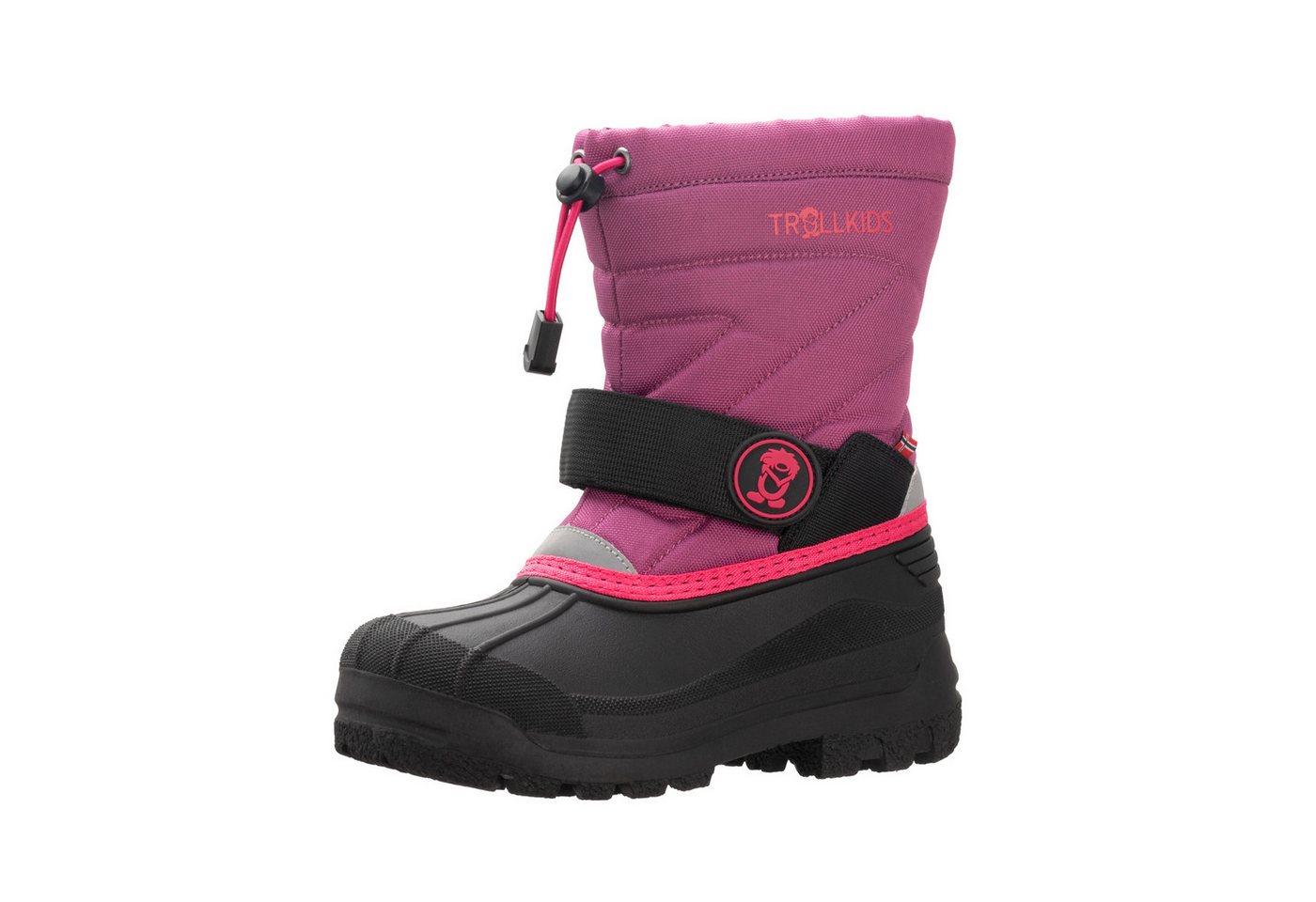 Trollkids KIDS TELEMARK WINTER BOOTS PRO Snowboots für Kinder und Jugendliche, mit Gummilaufsohle