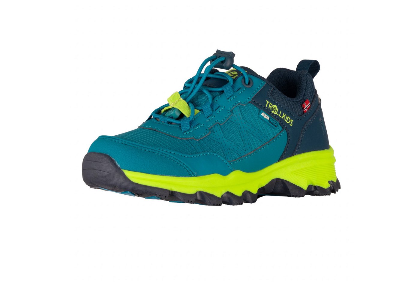 Trollkids KIDS TROLLTUNGA HIKER LOW XT Outdoorschuh wasserdicht (blau)