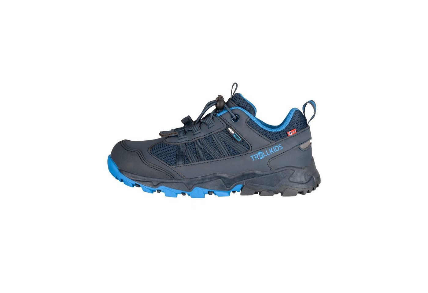 Trollkids KIDS TRONFJELL HIKER LOW Outdoorschuh wasserdicht (blau)