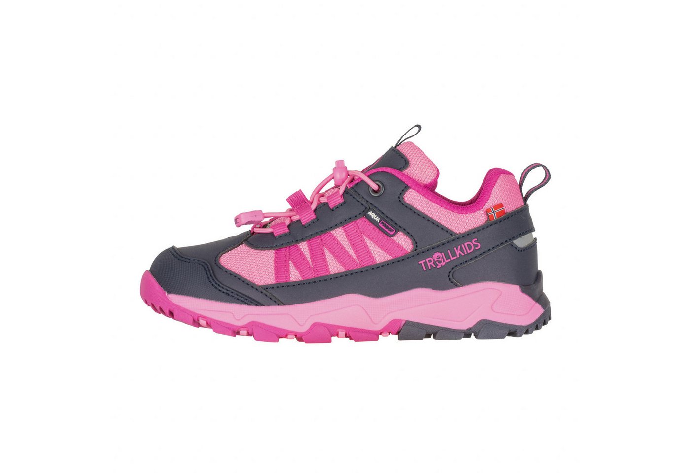 Trollkids Kids Tronfjell Hiker Low Wanderschuh (rosa)