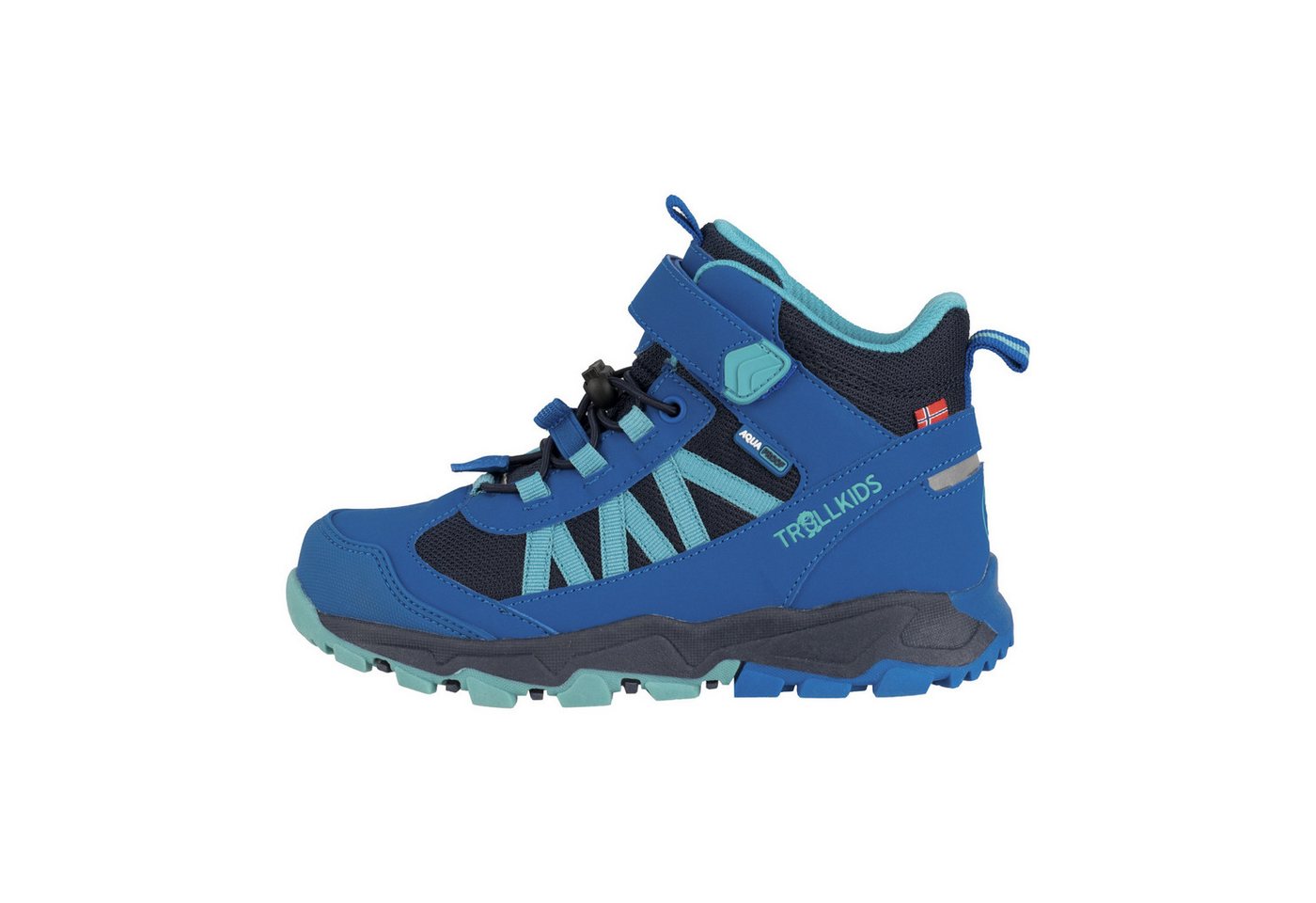 Trollkids Kids Tronfjell Hiker Mid Wanderschuh (blau)