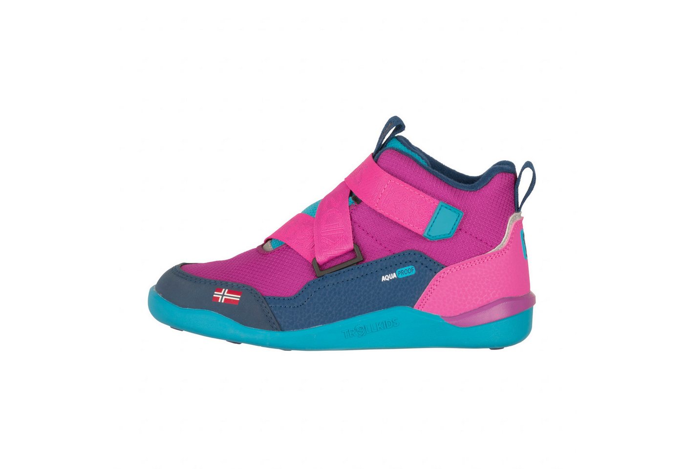 Trollkids Nordfjord Barfußschuh Wasserdicht (rosa)