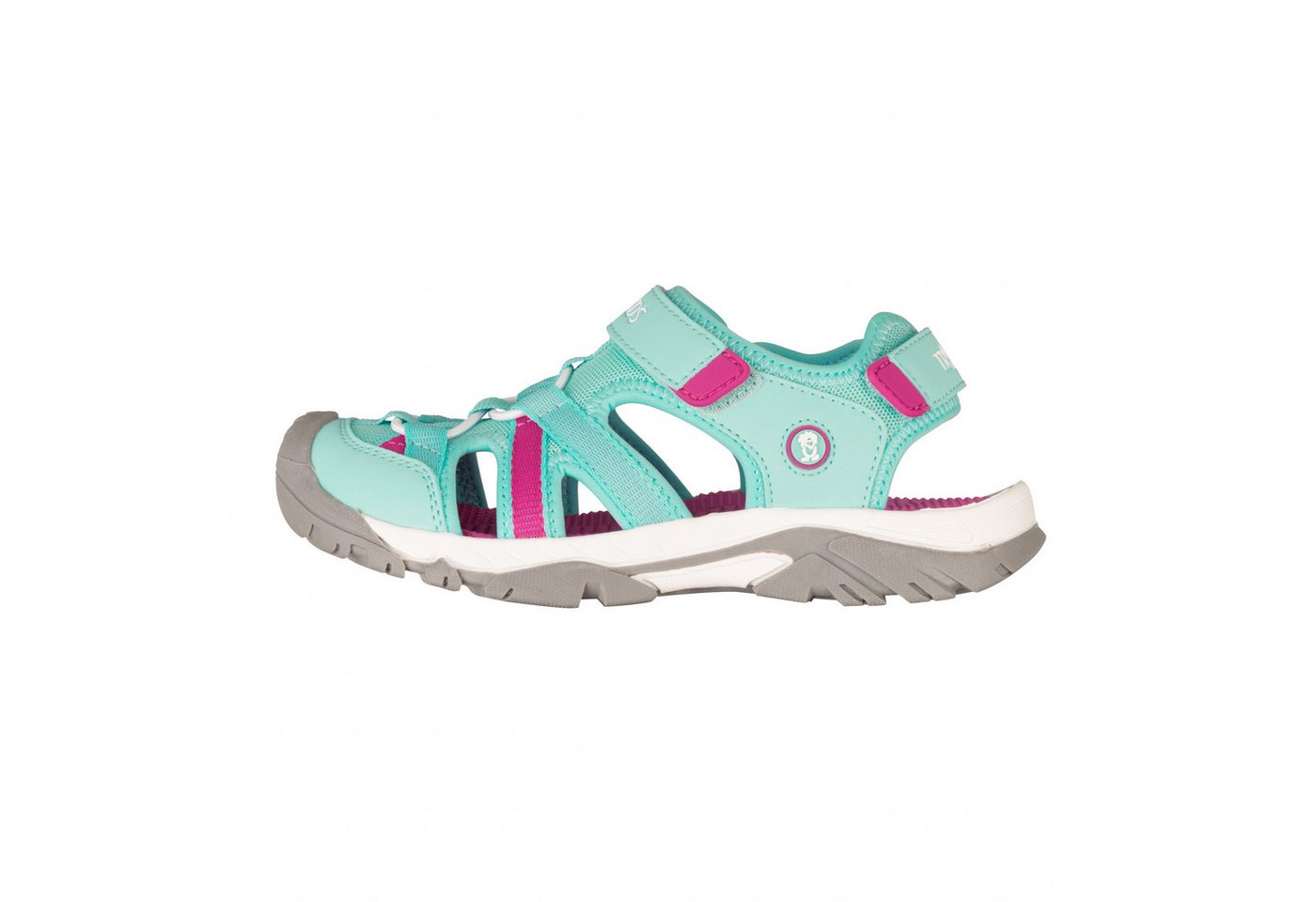 Trollkids Stavanger XT Outdoorsandale Besonders luftig (blau/rosa)
