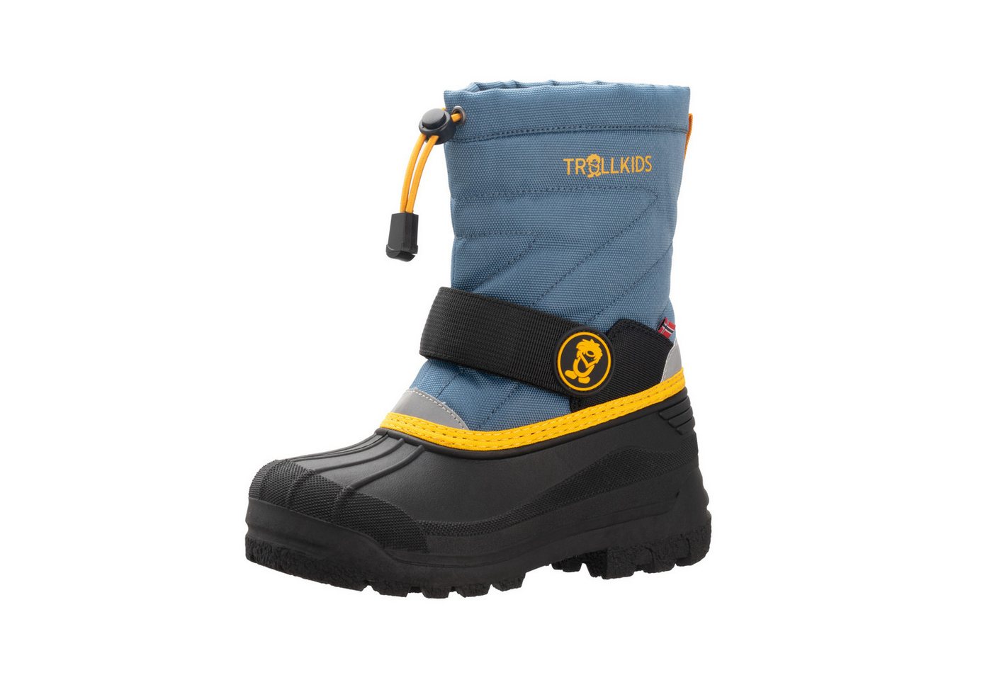 Trollkids Telemark Winterboots Klettverschluss (blau)