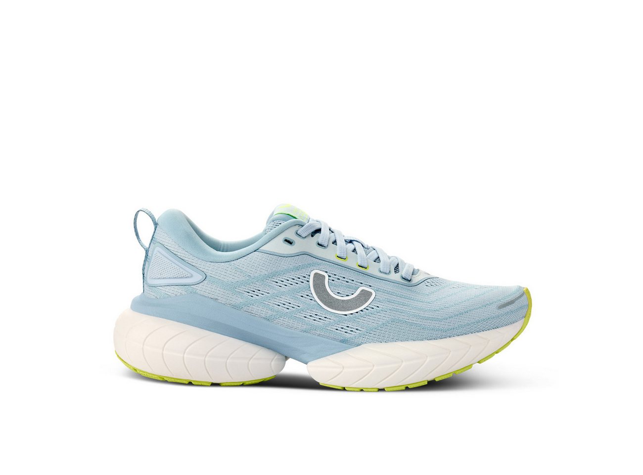 True Motion U-TECH Nevos 4 Damen Ballad Blue Winter Sky Sharp Green Laufschuh