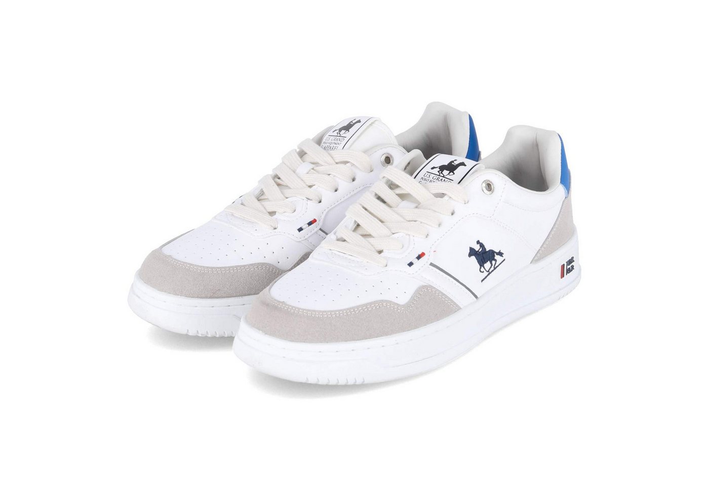 U.S. GRAND POLO GPM514223-1030 SP Herren Synthetik white Schnürschuh