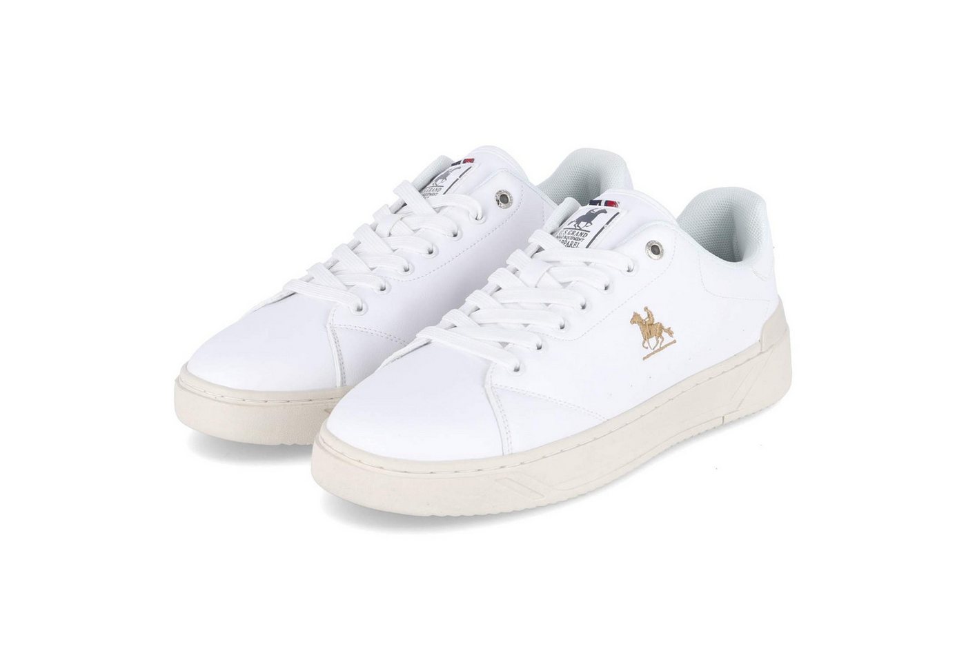 U.S. GRAND POLO GPM518510-1010 SP Herren Synthetik white Schnürschuh