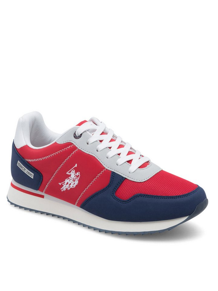 U.S. Polo Assn. Sneakers Herren ALTENA001A Rot Sneaker