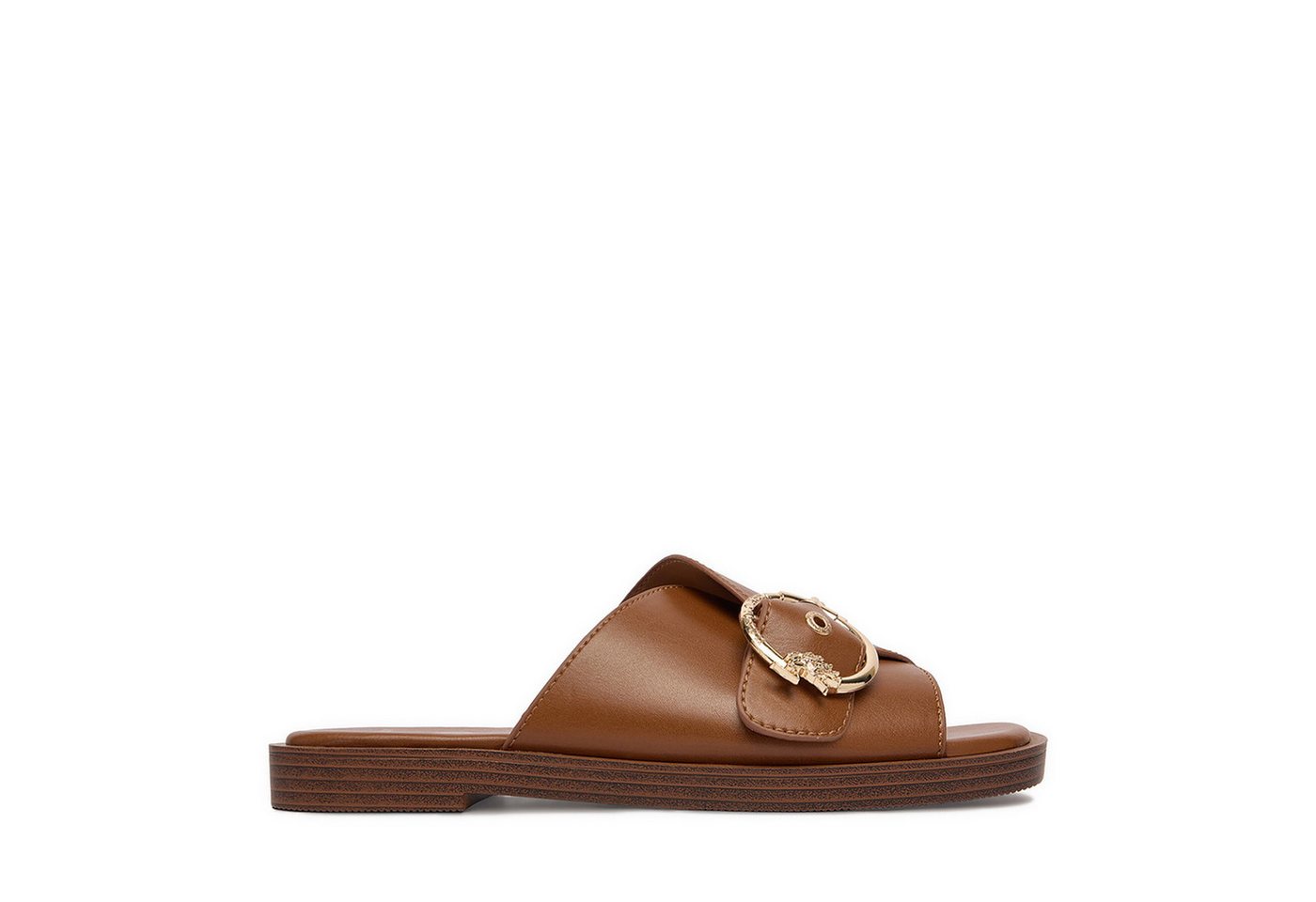 U.S. Polo Assn. US Polo Assn Damen-Flip-Flops, braun Badepantolette (braun)