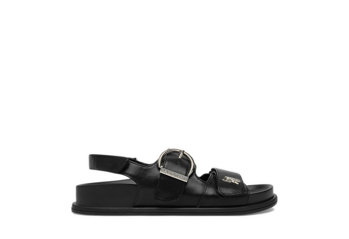 U.S. Polo Assn. US Polo Assn Damen-Sandalen Schwarz Sandale (schwarz)
