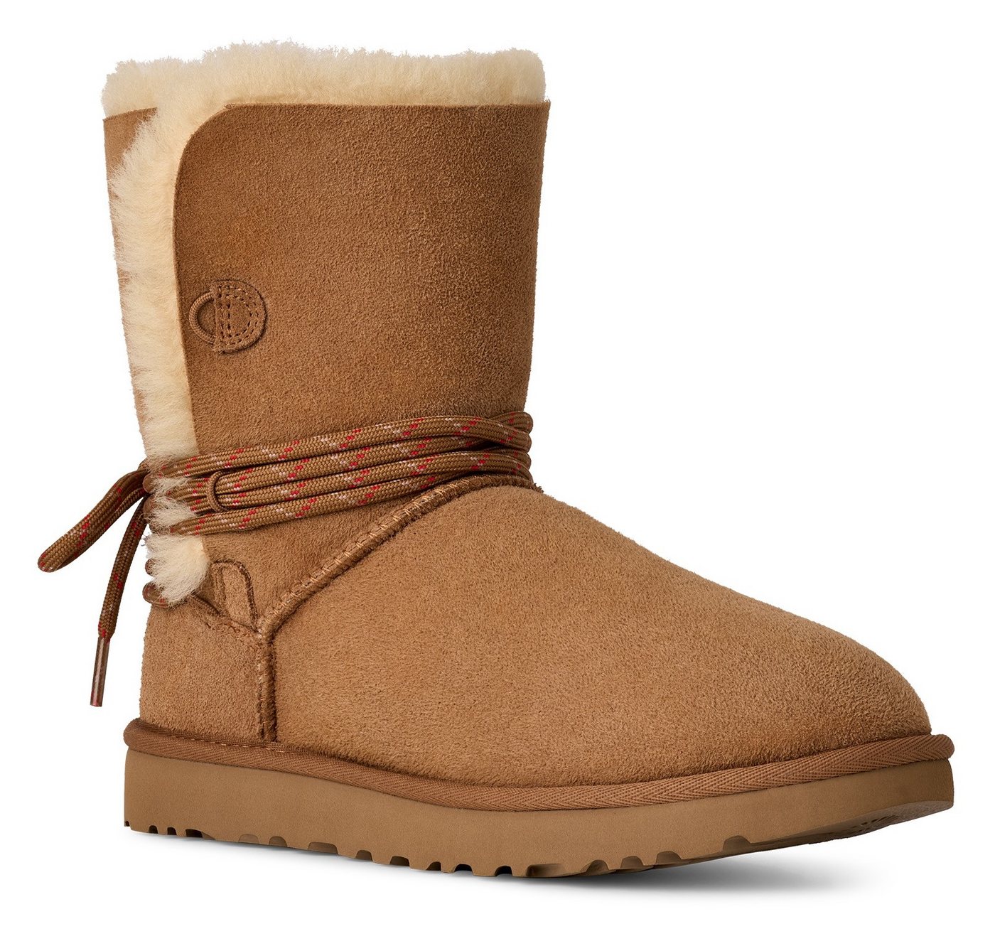 Ugg BAILEY TIE Winterboots Winterboots, Schlupfstiefel mit Lammfell-Besatz