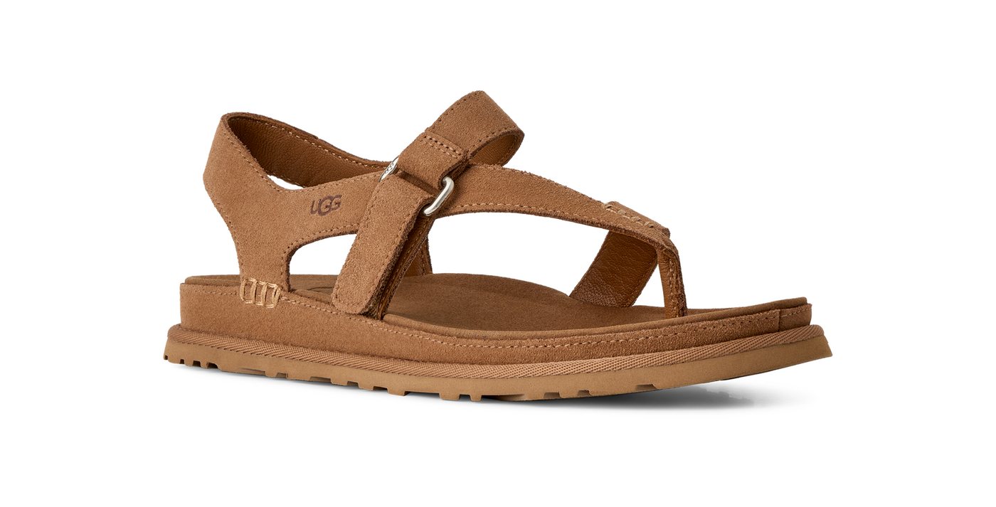 Ugg GOLDENGAZE TOE POST Sandale Mule, Sabot, Fußbett mit Memory-Schaum