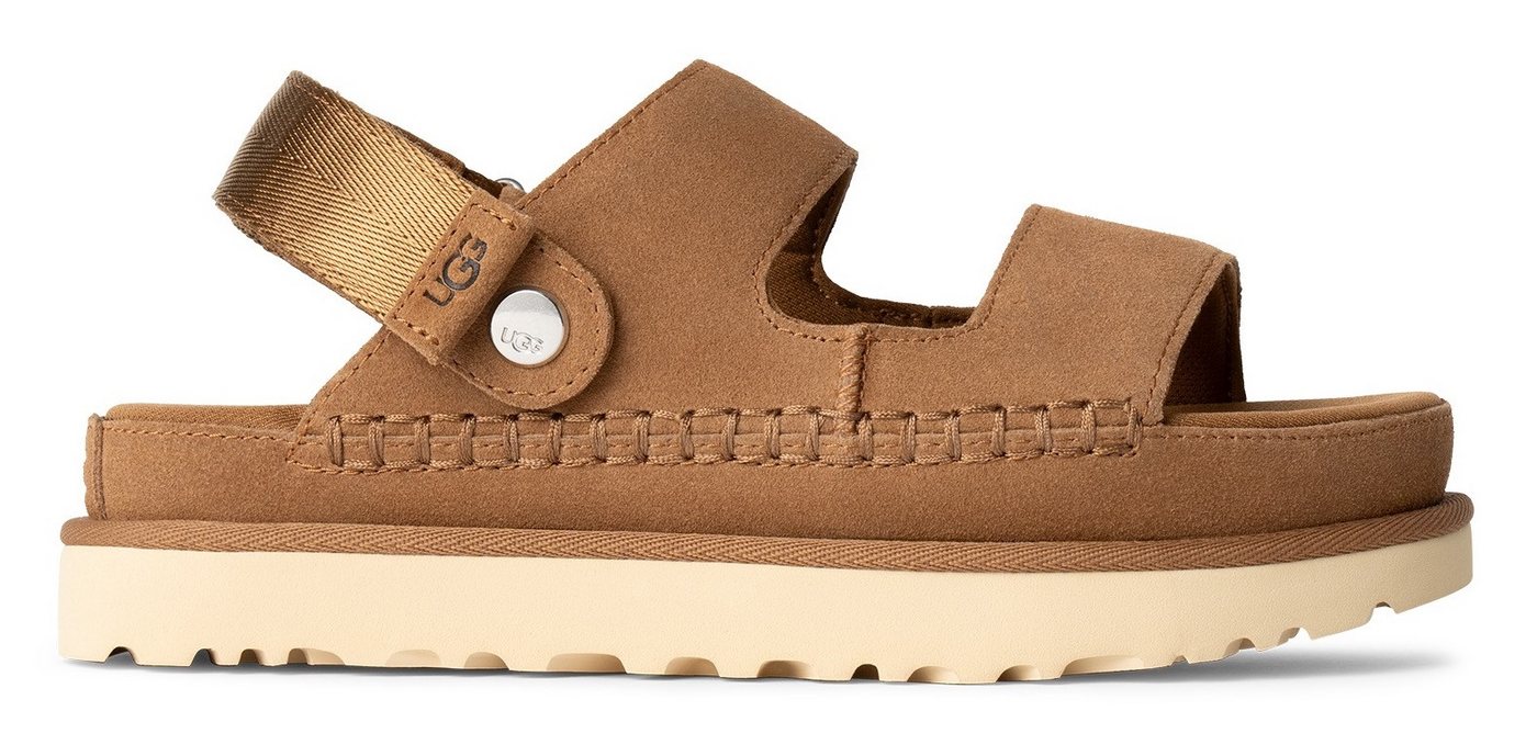 Ugg GOLDENSTAR GLIDE Plateausandale, Clog, Mule, Sommerschuh mit weichem Fußbett