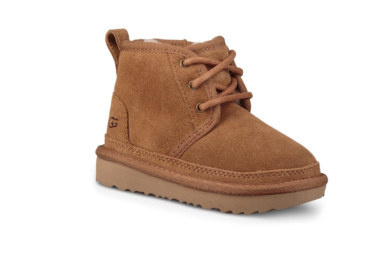 Ugg K NEUMEL II Schnürboots, Babyschuh, Winterstiefel mit Innen-Reißverschluss (chestnut)