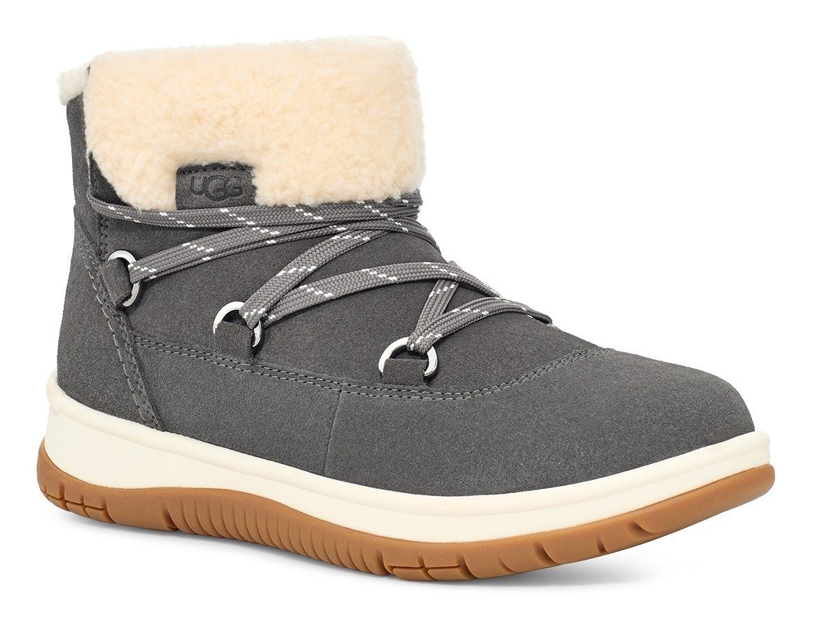 Ugg LAKESIDER HERITAGE LACE Winterboots mit Zierschnürung (grau)