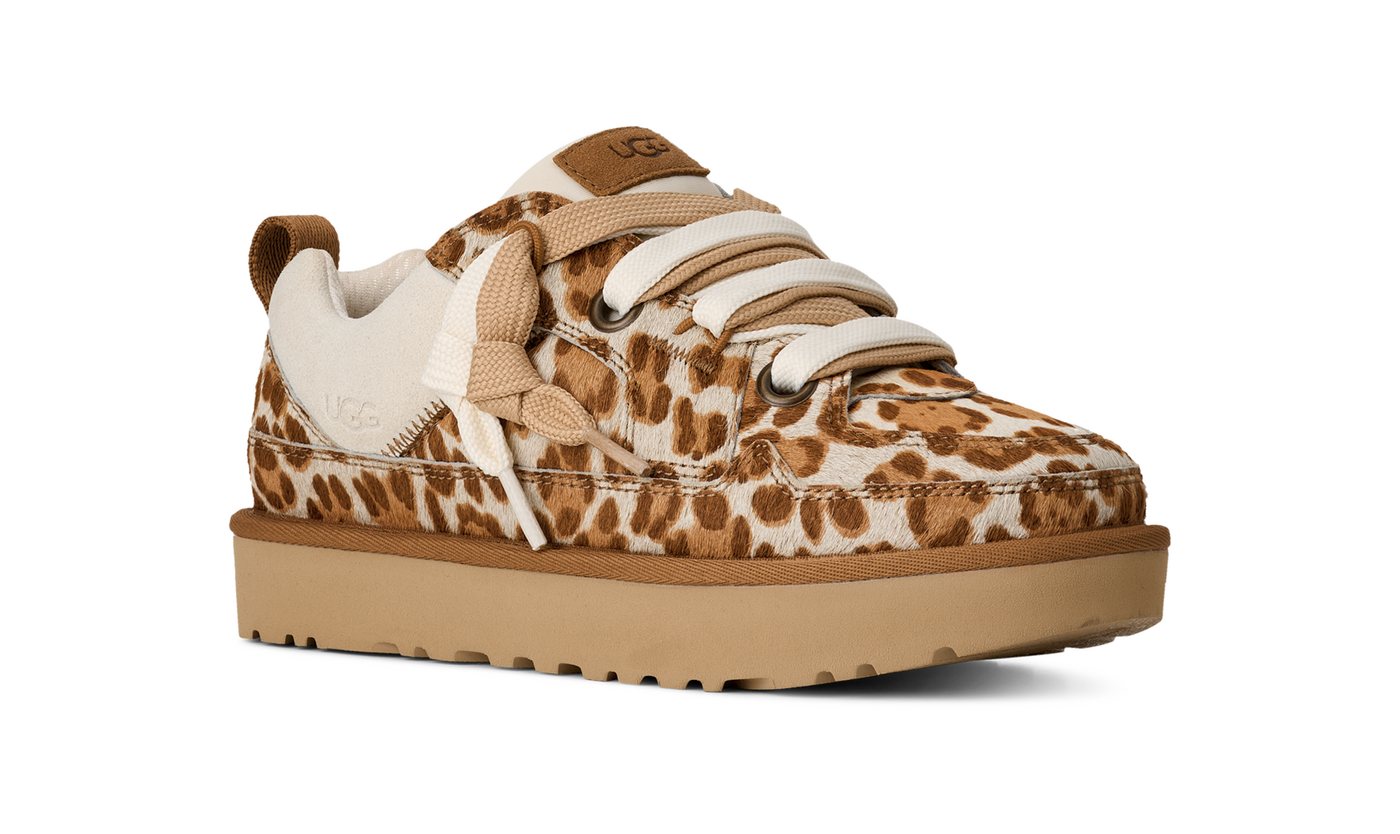 Ugg LO LOWMEL PLAINS Sneaker Halbschuh, Schnürschuh, Low Profile mit weichem Fußbett