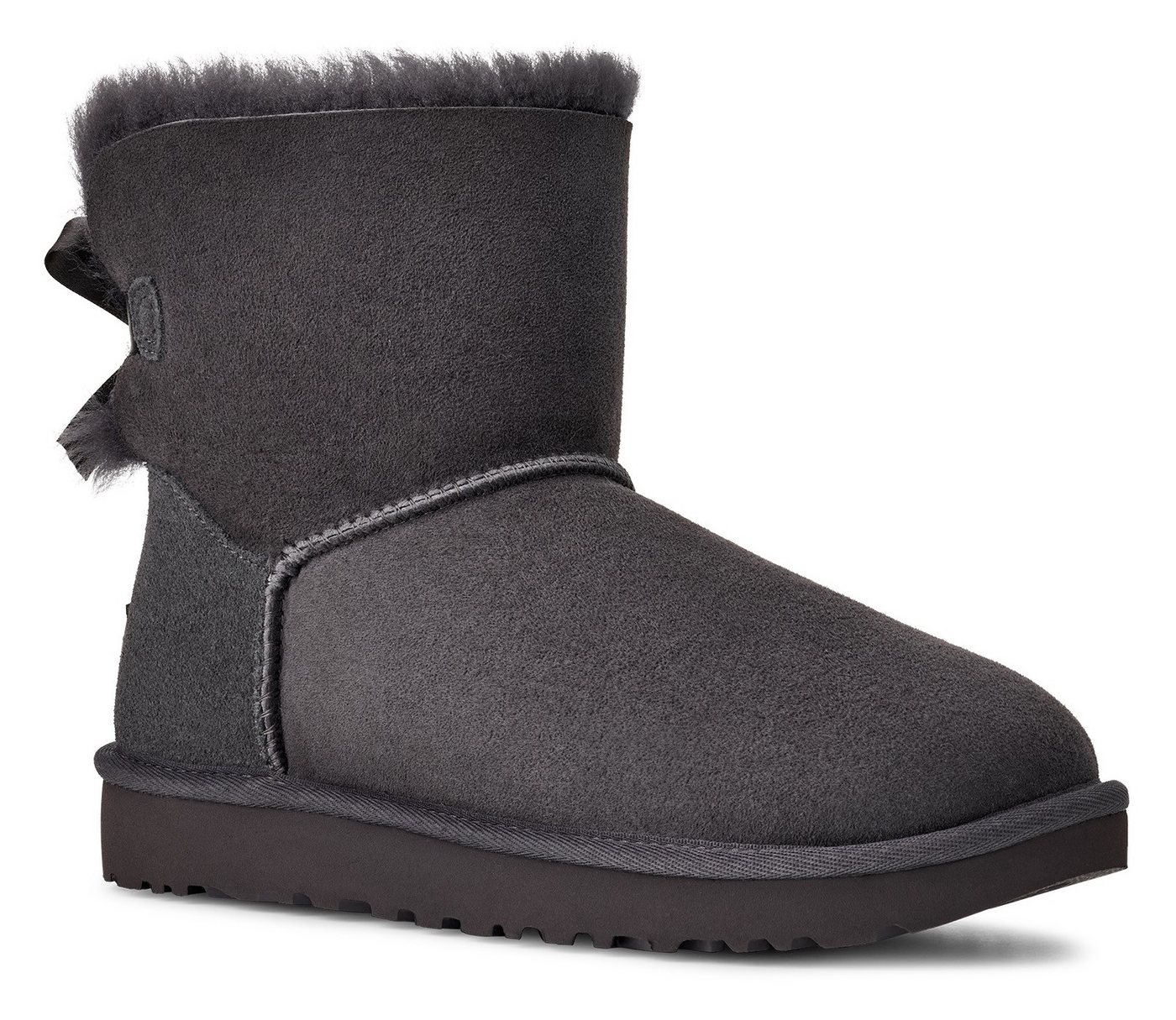 Ugg Mini Bailey Bow 2 Schlupfboots Schlupfboots, Winterboots mit UGG-Logo an der Ferse