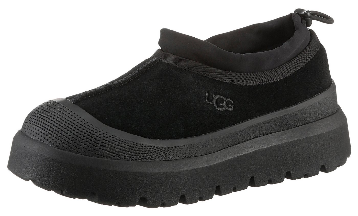 Ugg TASMAN WEATHER HYBRID Slipper, Galoschen, Hausschuh, Outdoorschuh mit markanter Laufsohle (schwarz)