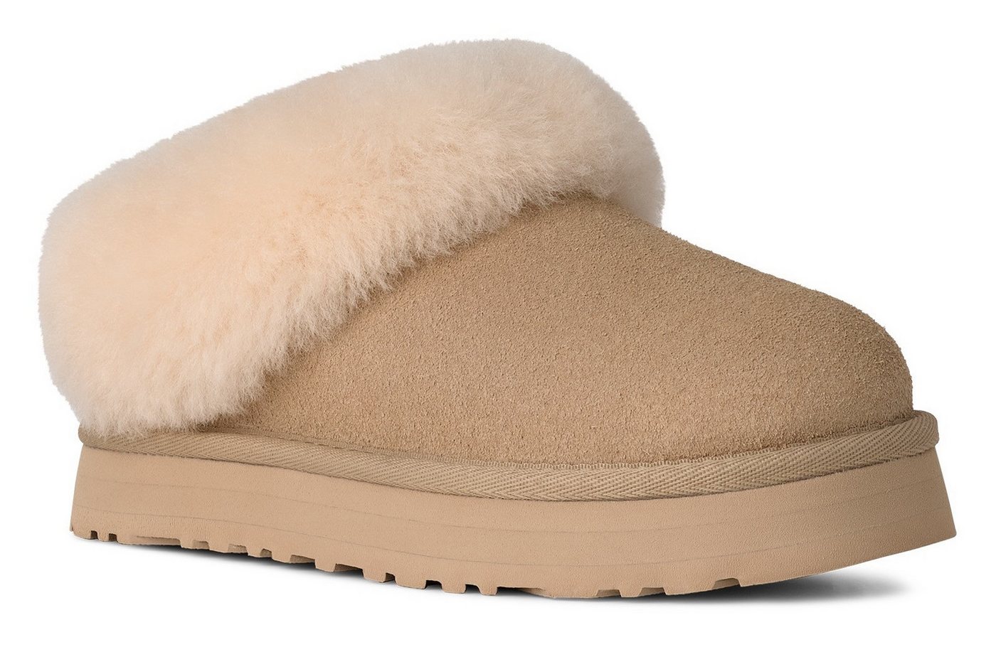 Ugg TAZZELLE Clog Winterboots, Hausschuh zum Schlupfen (beige)