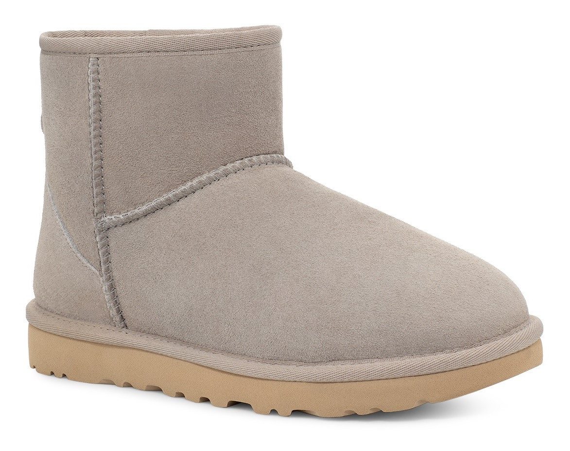 Ugg Unisex Classic Mini II Schlupfboots, Bequemschuh, Freizeitschuh im Twinface-Design