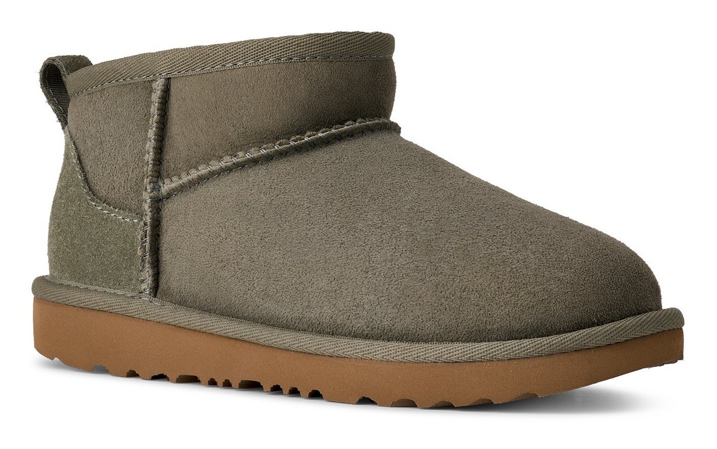 Ugg UNISEX, Classic Ultra Mini Winterboots, Schlupfstiefel, Winterstiefel, Boots mit Lammfellfutter