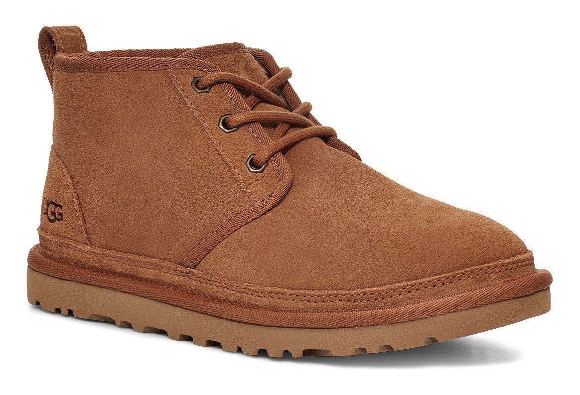 Ugg Unisex Neumel Schnürboots, Chukka Boot, Freizeitschuh zum Schnüren (chestnut)