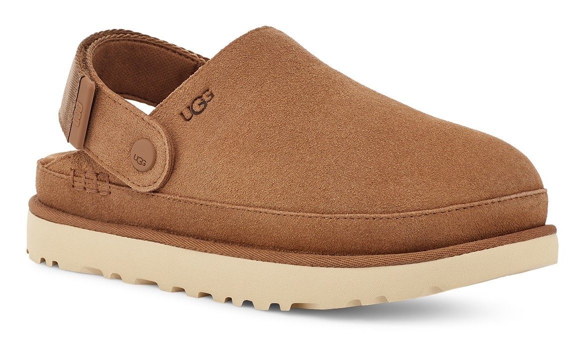 Ugg Unisex W GOLDENSTAR CLOG Clog Homeslippers, Plateauschuh, Mule mit schwenkbarem Fersenriemen