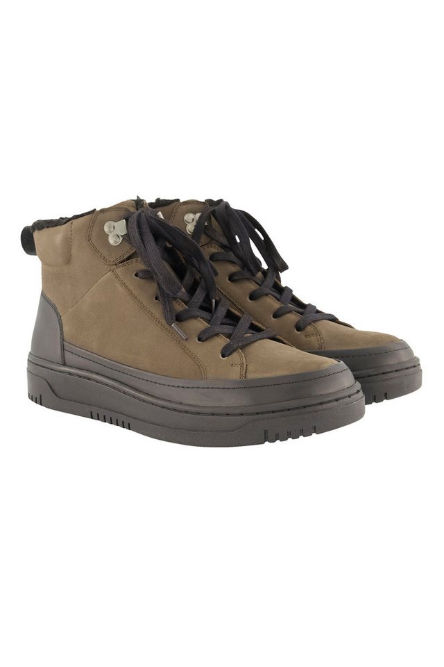 Ulla Popken Leder-Ankleboots Zipper Weite H Stiefel