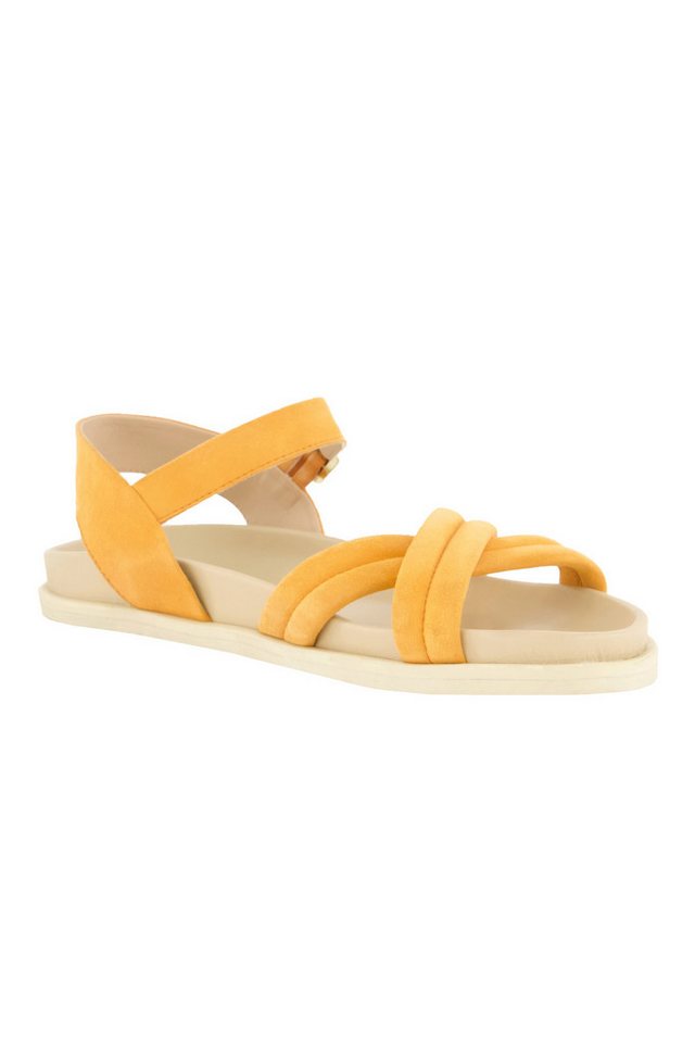 Ulla Popken Riemen-Sandalen Veloursleder Weite H Sandalette