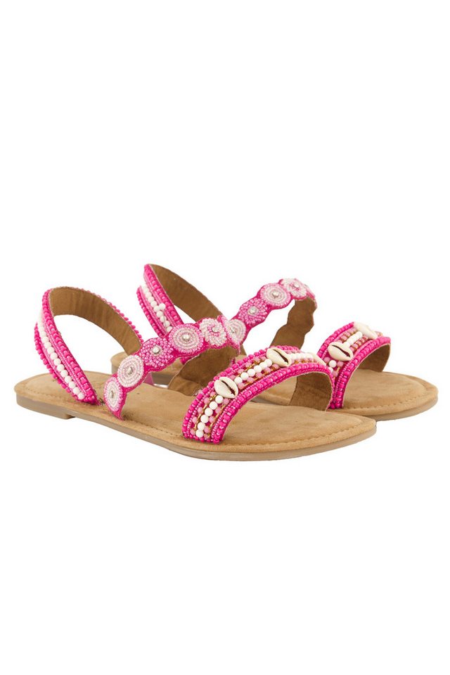 Ulla Popken Sandalen Perlenstickerei Memory Foam Weite H Sandalette