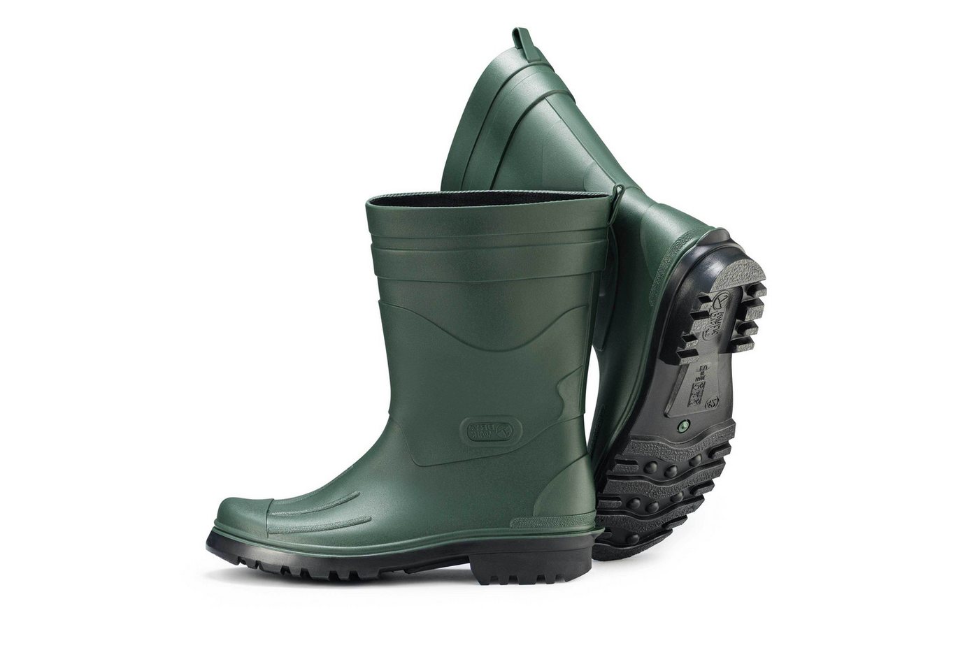 Ultrapower Fjordvik Vandrare Herren halbhohe Outdoorstiefel 41 Olive-Schwarz Gummistiefel Gartenstiefel Matschstiefel Festivalstiefel