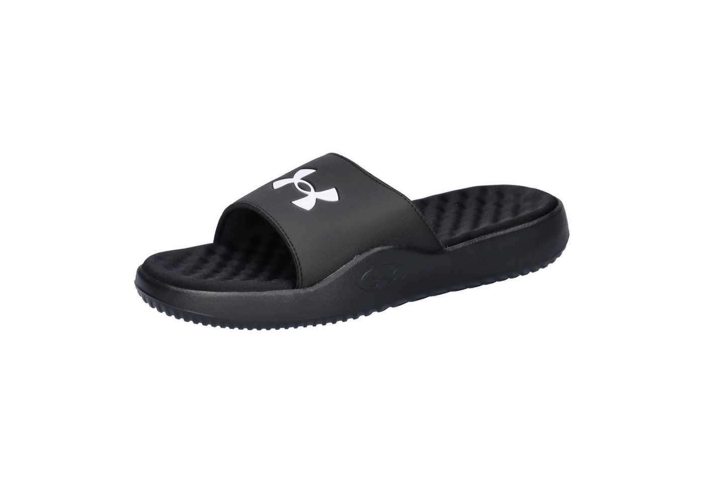 Under Armour® Under Armour Herren Badeschlappen UA Ignite Pro 8 Fixed Strap 6010383 Badeschuh (schwarz)
