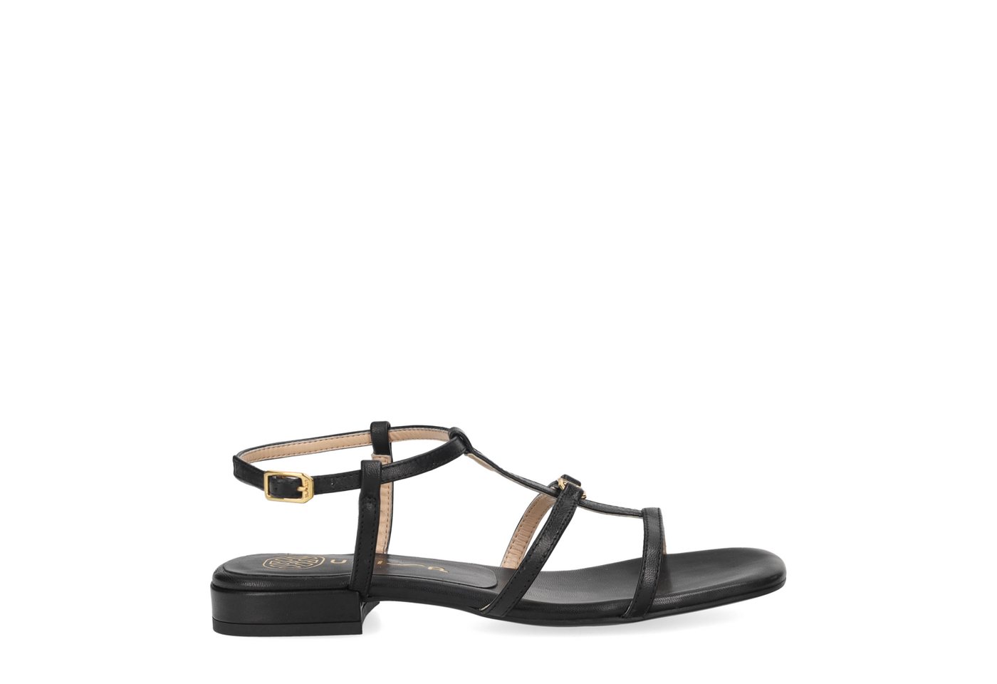Unisa CARENA_NTO BLACK, Sandaletten, Schwarz, Damen Sandalette