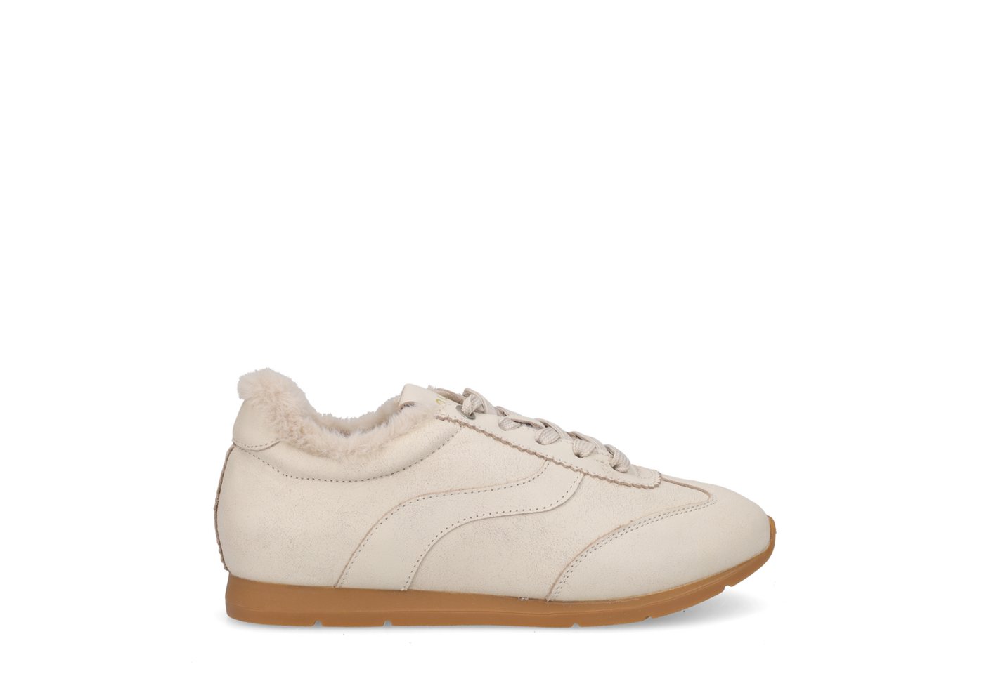 Unisa DAPSE_AF IVORY, Warmfutter, Schnürschuhe, Weiß, Damen Winterstiefel