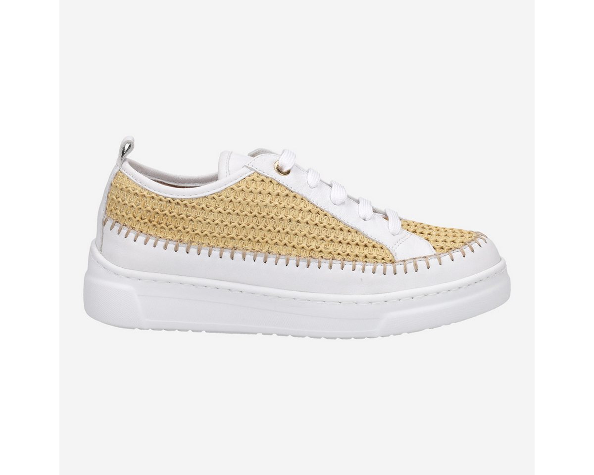 Unisa FLEUR_RAF NATUR/WHIT, Sneaker, Beige kombiniert, Damen Sneaker