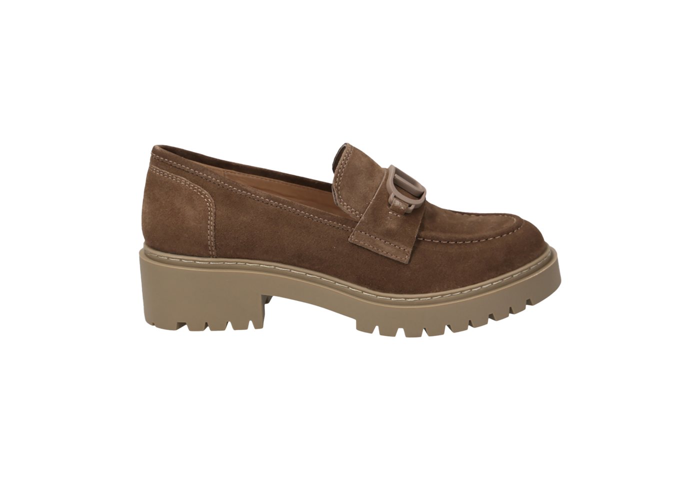 Unisa GABON_BS TAUPE, Slipper & Mokassin, Taupe, Damen Slipper
