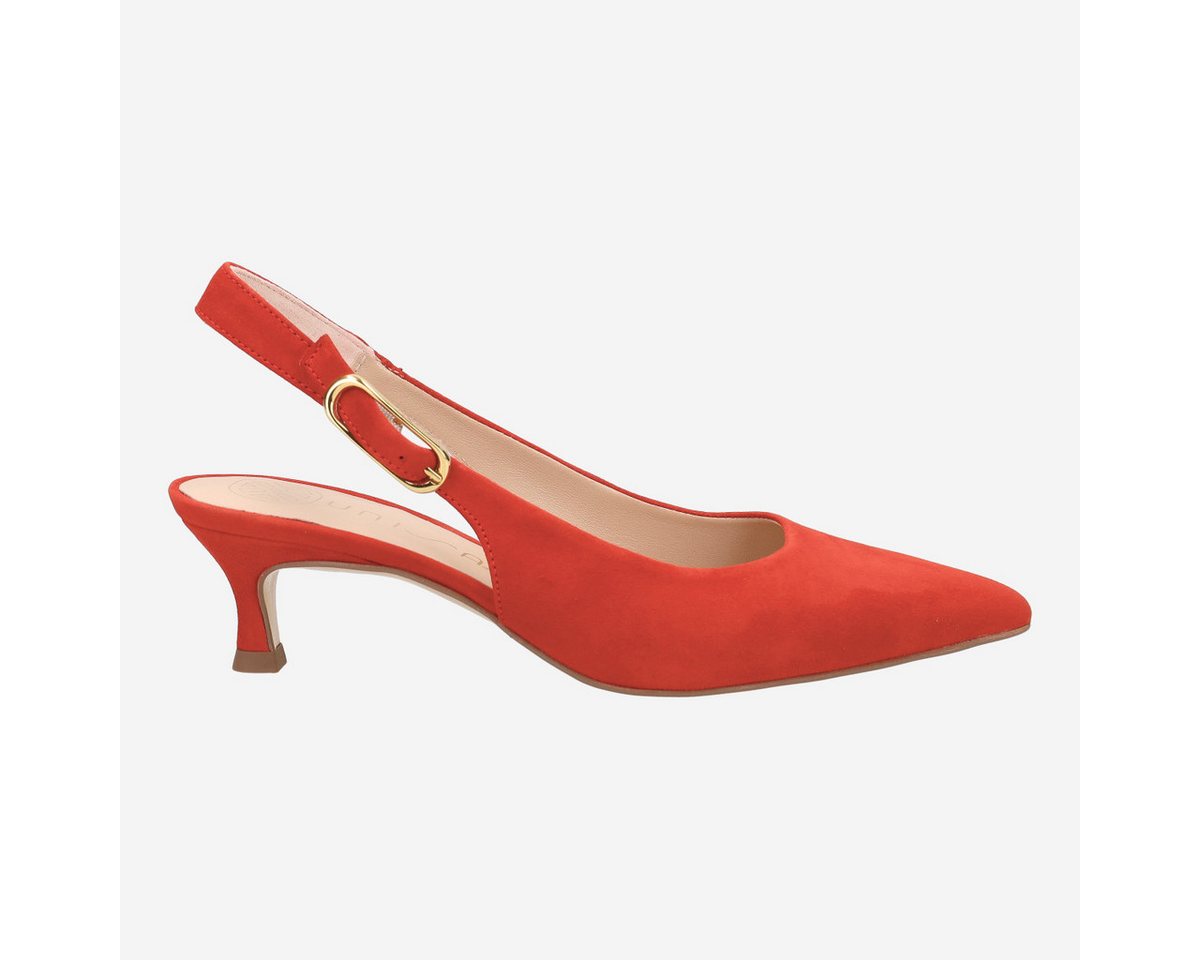 Unisa IBON_KS CLAVEL, Peeptoes & Slingpumps, Rot, Damen Peeptoepumps
