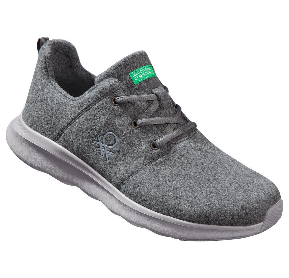 United Colors of Benetton Merino-Wolle Sneaker Atmungsaktiv und temperaturregulierend