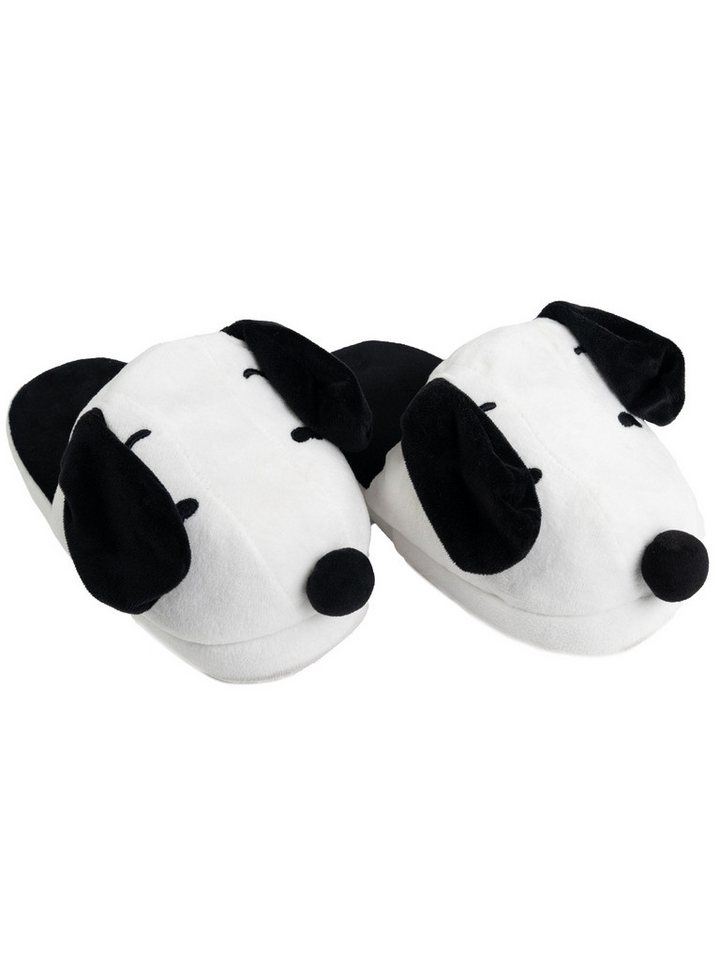 United Labels® The Peanuts Snoopy 3D Hausschuhe mit Wackelohren Slipper Pantoffeln Hausschuh