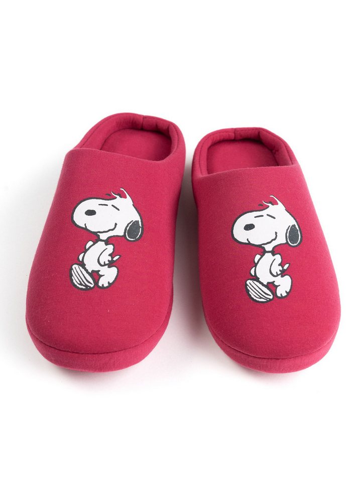 United Labels® The Peanuts Snoopy Hausschuhe Puschen Slipper Pantoffeln Hausschuh